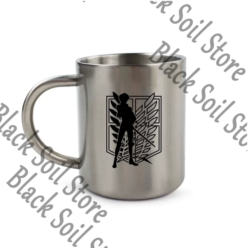 Anime Merchandise Mugs - 애니메이션 진격의 거인 리바이 아커만 코스프레
