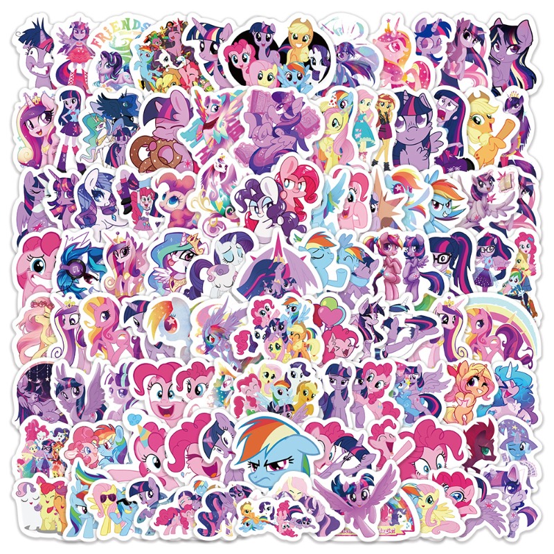 Original Anime Merchandise - 100pcs 만화 마이 리틀 포니 트와일라잇