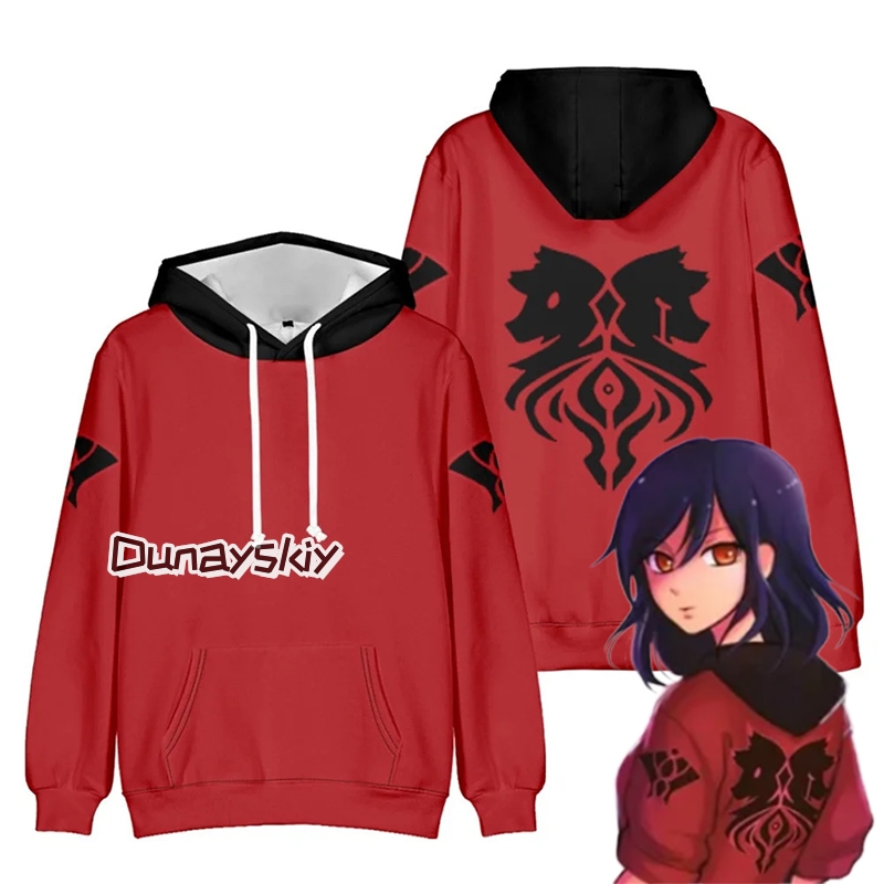 Anime Merch Hoodie - CosplayAnime Aphmau 코스프레 후드 XS-6XL 지퍼