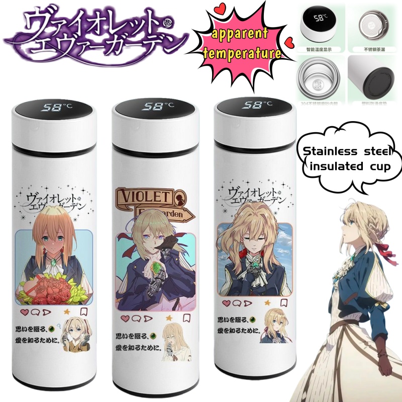 Anime Merchandise Mugs - 바이올렛 에버가든 레트로 예술적 창의적 애니메이션
