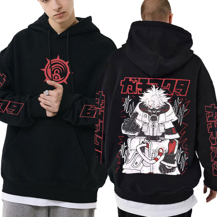 Anime Merch Hoodie - Anime Gachiakuta 후드티 Rudo Merch 풀오버