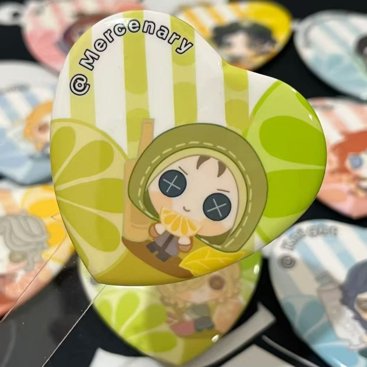 새로운 다섯 번째 성격 코스프레 상품, 여우 꼬리 하트 - Original Anime Merchandise 리뷰 및 가격