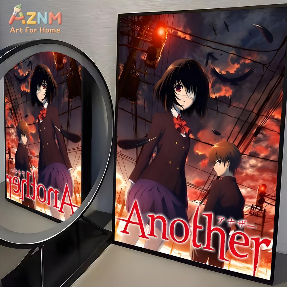 1pcs A-또 다른 클래식 일본 애니메이션 포스터 현 - Anime Merchandise Posters 리뷰 및 가격