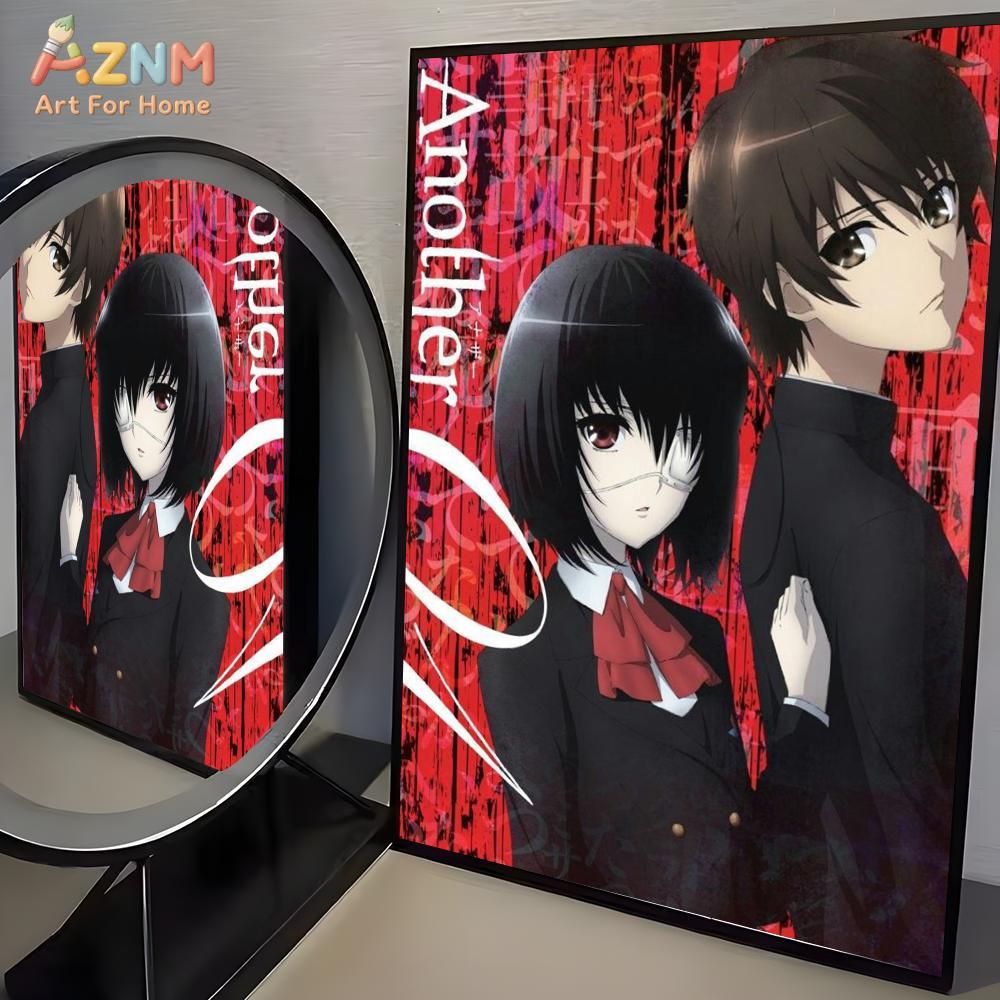 1pcs A-또 다른 클래식 일본 애니메이션 포스터 현 - Anime Merchandise Posters 리뷰 및 가격