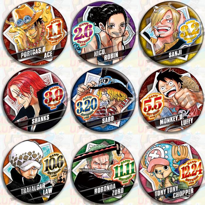 원피스 애니메이션 배지 세트 공식 상품 2020 생일  - Zoro Anime Merchandise 리뷰 및 가격