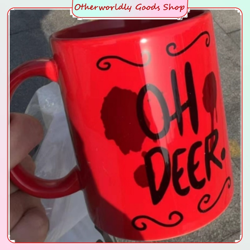 해즈빈 호텔 알라스토르 만화 세라믹 머그컵 실용적인 장 - Anime Merchandise Mugs 리뷰 및 가격