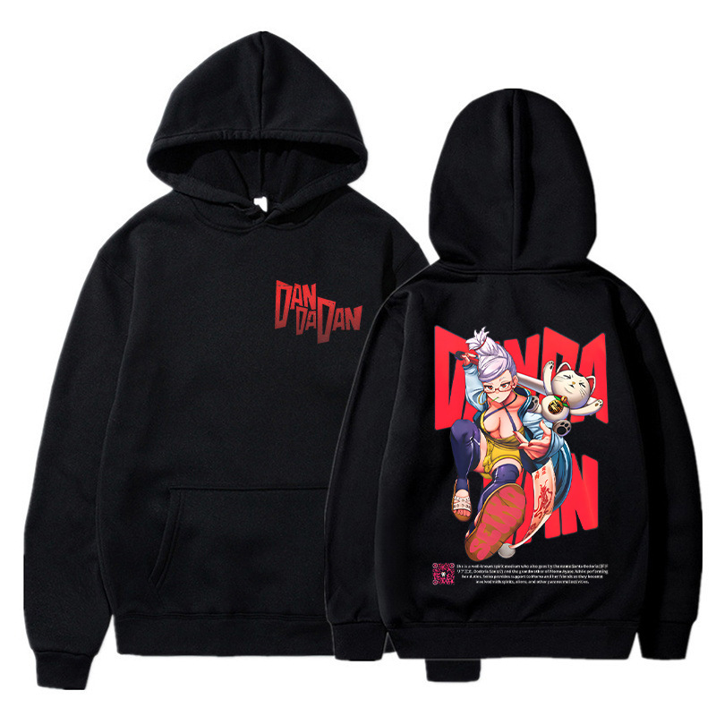 Dandadan Ayase Momo Okarun 그래픽 - Anime Merch Hoodie 리뷰 및 가격