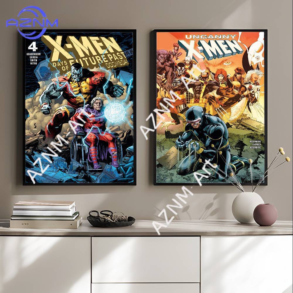 1PC M-Marvel X-X-Men 애니메이션 영화  - Anime Merchandise Posters 리뷰 및 가격