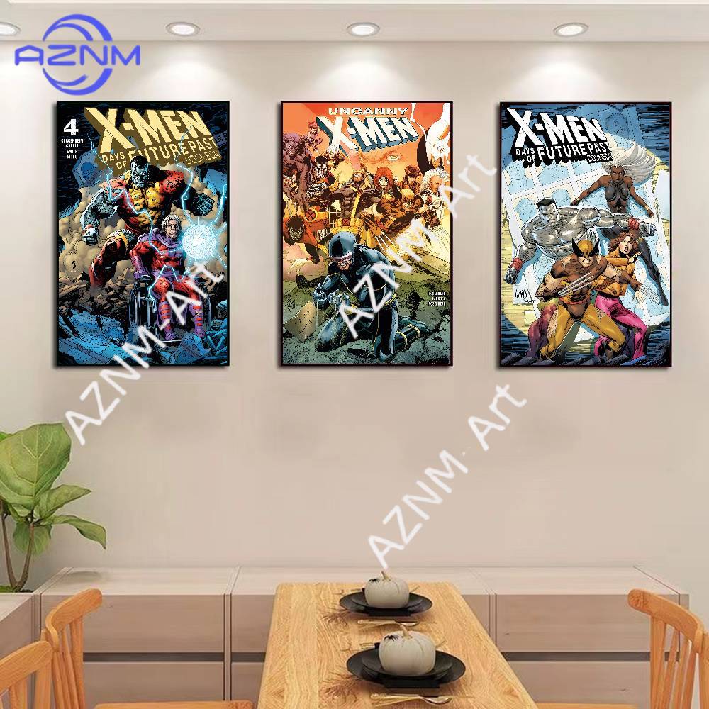 1PC M-Marvel X-X-Men 애니메이션 영화  - Anime Merchandise Posters 리뷰 및 가격