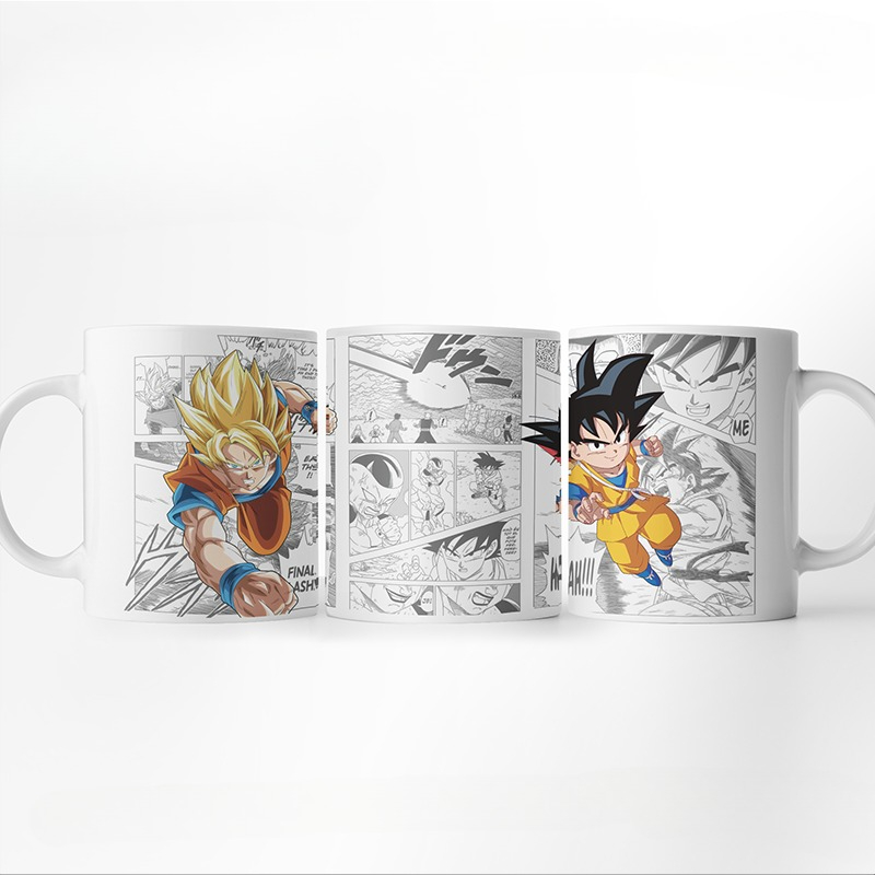 새로운 드래곤볼 손오공 애니메이션 상품 만화 패턴 세라 - Anime Merchandise Mugs 리뷰 및 가격