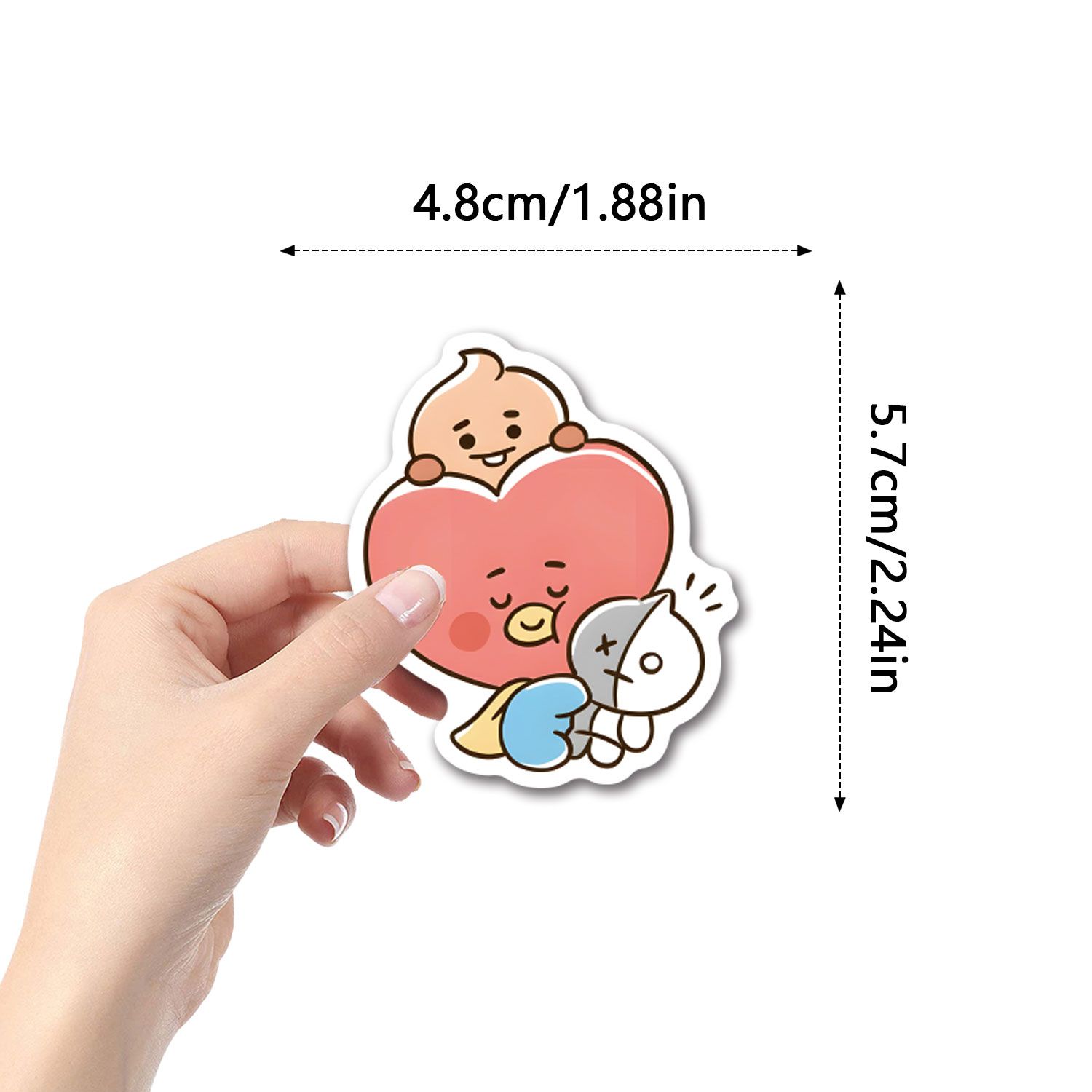BT21 애니메이션 굿즈 만화 귀여운 스티커 카드 카와 - Anime Merchandise Mugs 리뷰 및 가격