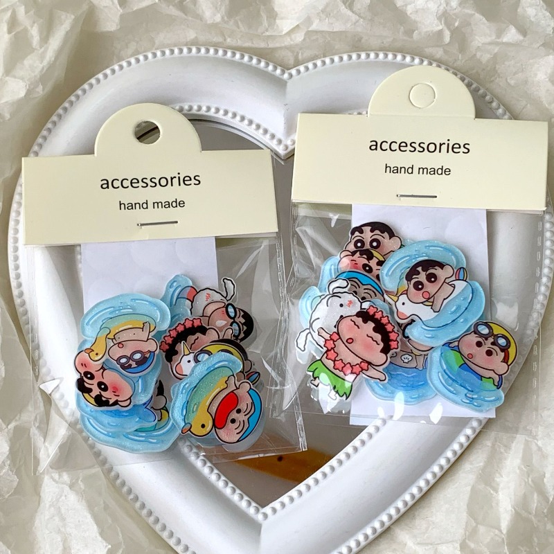 크레용신짱 시로 만화 귀여운 아크릴 패치 카와이 DIY - Anime Merchandise Mugs 리뷰 및 가격