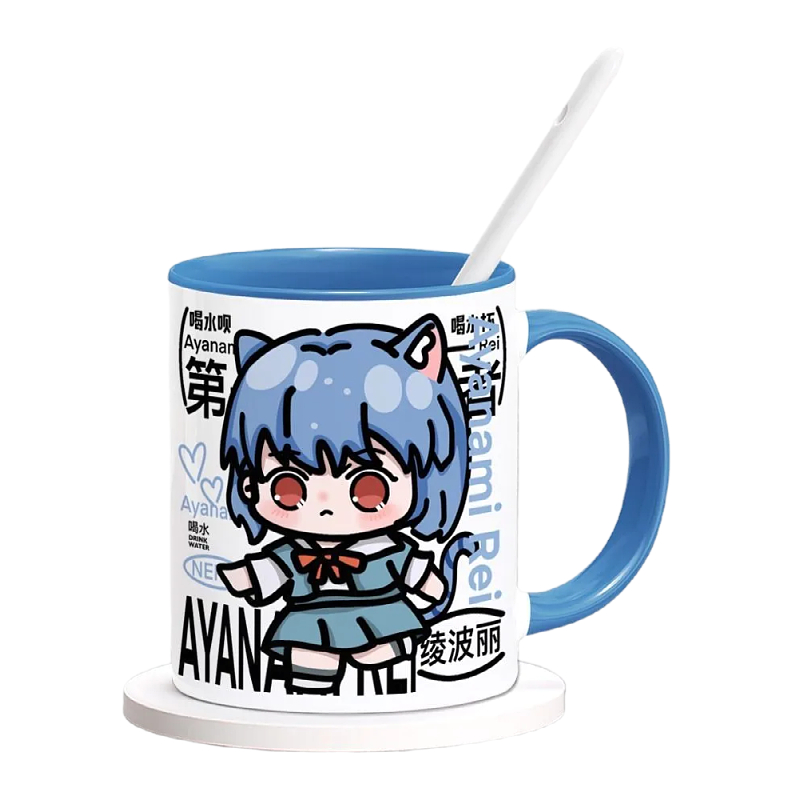 EVA 아스카 랭글리 소류 애니메이션 상품 만화 귀여운 - Anime Merchandise Mugs 리뷰 및 가격