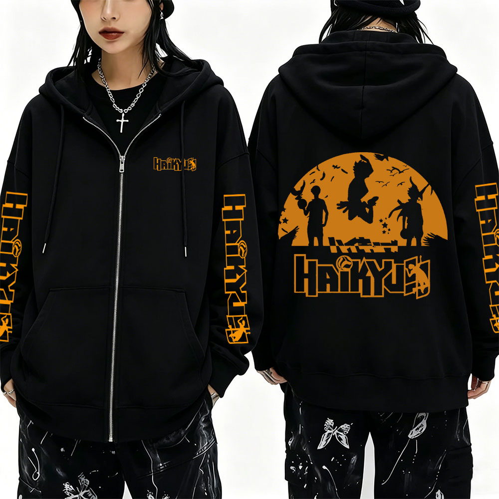 애니메이션 하이큐 굿즈 지퍼 후드티 남녀 공용 만화 오 - Anime Merch Hoodie 리뷰 및 가격