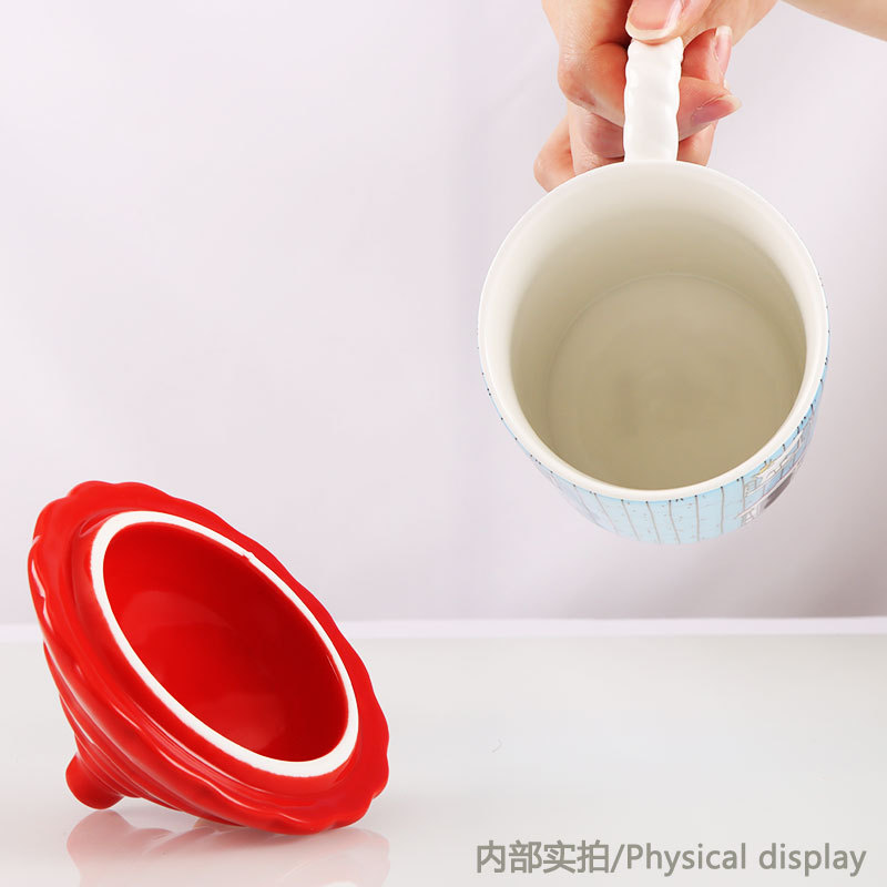 창의적인 무민 하우스 세라믹 머그컵 애니메이션 액션 피 - Anime Merchandise Mugs 리뷰 및 가격